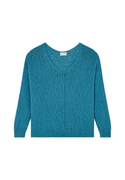 Montagut Loose cotton and linen jumper - Nathalie