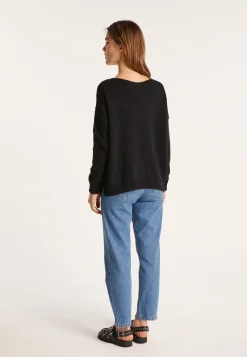 Montagut Loose cotton and linen jumper - Nathalie