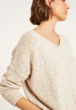 Montagut Loose cotton and linen jumper - Nathalie