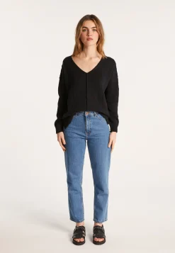 Montagut Loose cotton and linen jumper - Nathalie