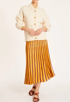 Montagut Loose cotton ribbed cardigan - Mardy