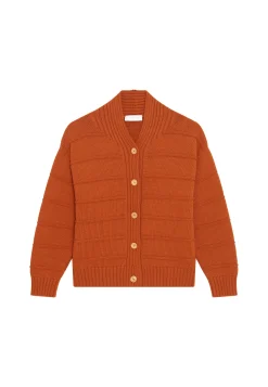 Montagut Loose cotton ribbed cardigan - Mardy