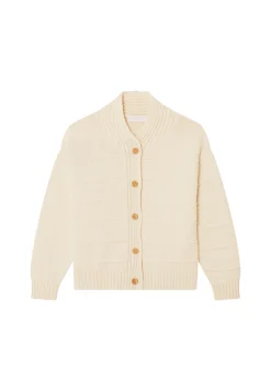 Montagut Loose cotton ribbed cardigan - Mardy
