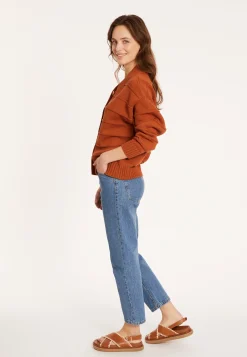 Montagut Loose cotton ribbed cardigan - Mardy