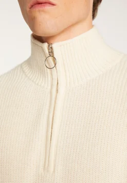 Montagut Loose merino wool trucker sweater - Tahoe
