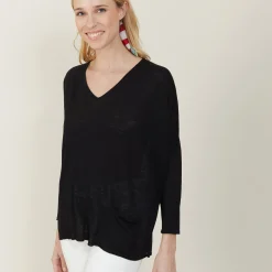 Montagut Loose slub linen T-shirt - Balou