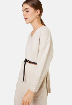 Montagut Loose sweater with slits in a cashmere blend - Darius