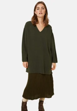 Montagut Loose sweater with slits in a cashmere blend - Darius