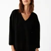 Montagut Loose sweater with slits in a cashmere blend - Darius