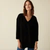 Montagut Loose sweater with slits in a cashmere blend - Darius