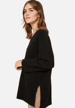 Montagut Loose sweater with slits in a cashmere blend - Darius