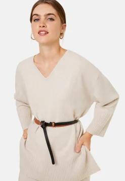 Montagut Loose sweater with slits in a cashmere blend - Darius