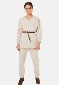 Montagut Loose sweater with slits in a cashmere blend - Darius