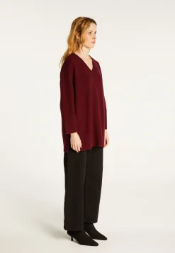Montagut Loose sweater with slits in a cashmere blend - Darius