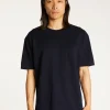 Montagut Loose t-shirt with pocket in merino wool - Florentin