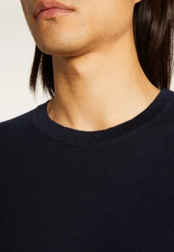 Montagut Loose t-shirt with pocket in merino wool - Florentin
