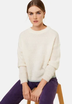 Montagut Loose two-tone mohair sweater - Gaby