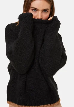 Montagut Loose two-tone mohair sweater - Gaby