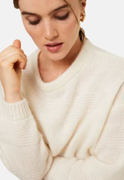 Montagut Loose two-tone mohair sweater - Gaby