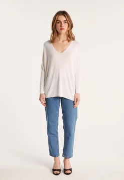 Montagut Loose viscose and silk T-shirt - Nahla