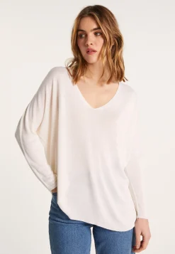 Montagut Loose viscose and silk T-shirt - Nahla