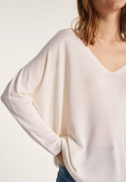Montagut Loose viscose and silk T-shirt - Nahla