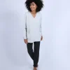 Montagut Loose V-neck cashmere jumper – Hilary