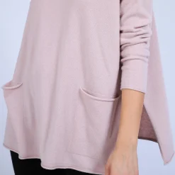 Montagut Loose V-neck cashmere jumper – Hilary