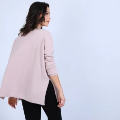 Montagut Loose V-neck cashmere jumper – Hilary
