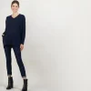 Montagut Loose V-neck cashmere sweater - Belinda