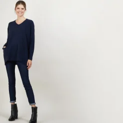Montagut Loose V-neck cashmere sweater - Belinda