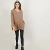 Montagut Loose V-neck cashmere sweater - Belinda