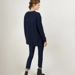 Montagut Loose V-neck cashmere sweater - Belinda