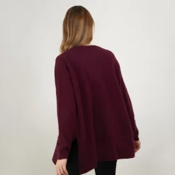 Montagut Loose V-neck cashmere sweater - Belinda