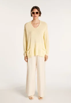 Montagut Loose V-neck jumper - NIMA