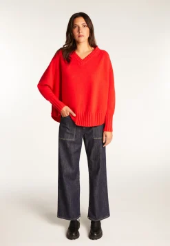 Montagut Loose wool sweater - Vivienne