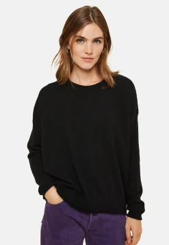 Montagut Loose-fit buttoned cashmere round-neck sweater - Acene