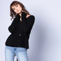 Montagut Loose-fit, cashmere cardigan — Gabi