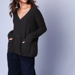 Montagut Loose-fit, cashmere cardigan — Gabi