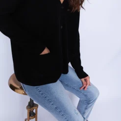 Montagut Loose-fit, cashmere cardigan — Gabi