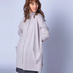 Montagut Loose-fit, cashmere jacket with buttons — Gaston
