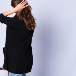 Montagut Loose-fit, cashmere jacket with buttons — Gaston