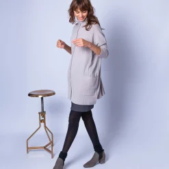 Montagut Loose-fit, cashmere jacket with buttons — Gaston
