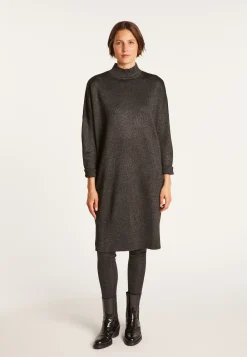 Montagut Loose-fit dress with high-neck — Grazia