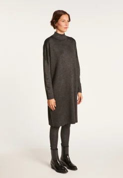 Montagut Loose-fit dress with high-neck — Grazia