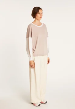 Montagut Loose-fit light cashmere sweater - Maya