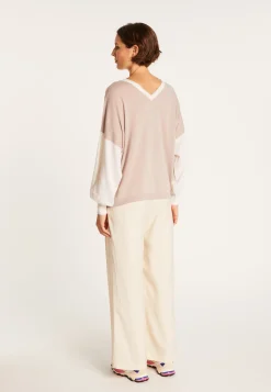 Montagut Loose-fit light cashmere sweater - Maya