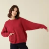 Montagut Loose-fit recycled cashmere sweater with pockets - Davina