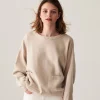 Montagut Loose-fit recycled cashmere sweater with pockets - Davina