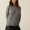 Montagut Loose-fit recycled cashmere sweater with pockets - Davina
